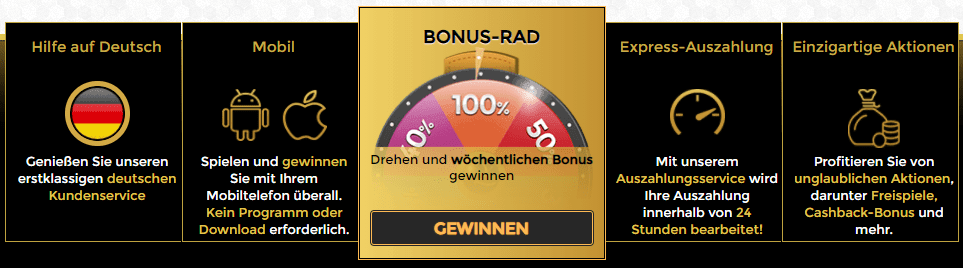 Bonus Rad Unique Casino